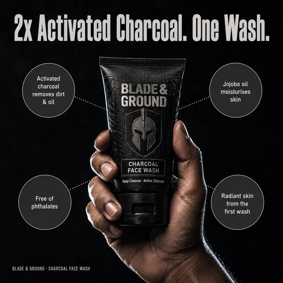 2x Activated Charcoal. One Wash.