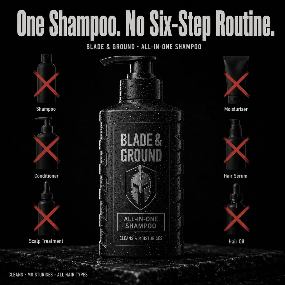 One Shampoo. No Six-Step Routine.