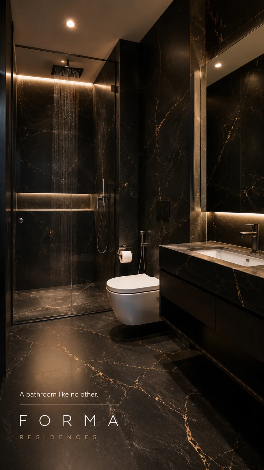 A bathroom like no other.