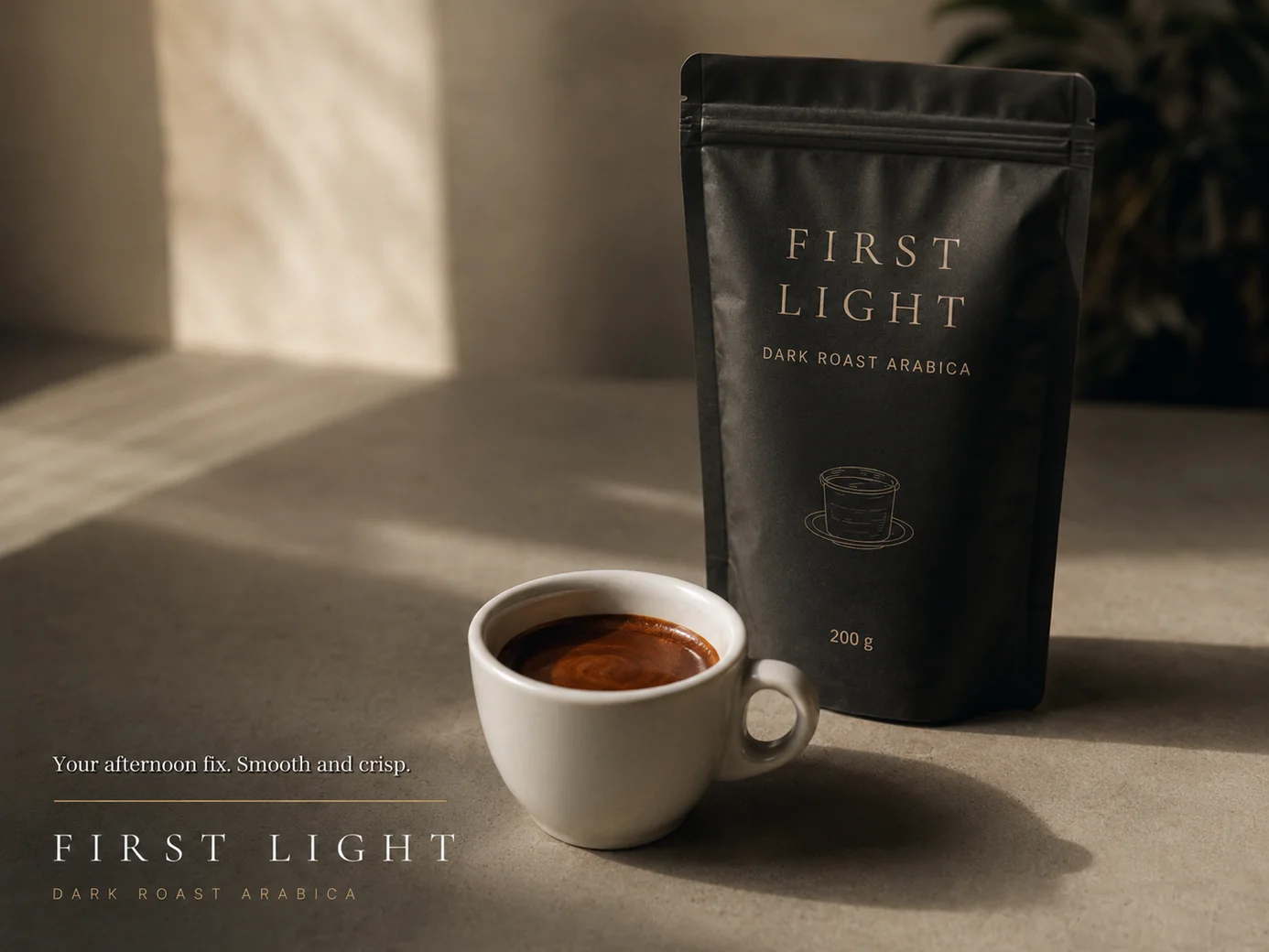 Your afternoon fix. Smooth and crisp.